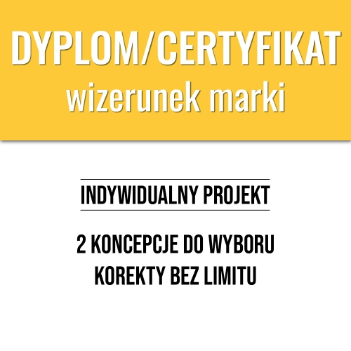 DYPLOM | CERTYFIKAT