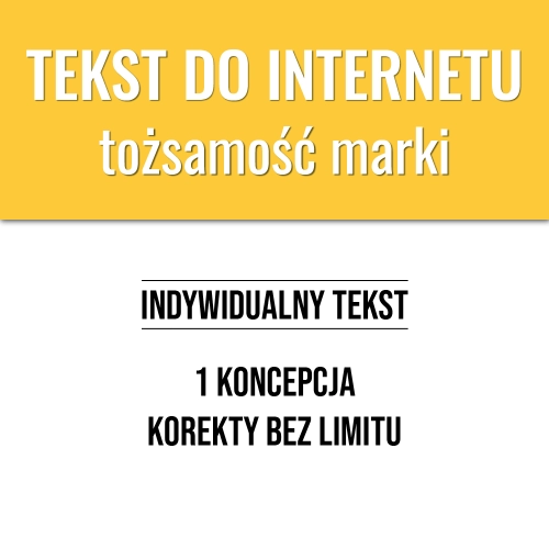 TREŚCI DO INTERNETU